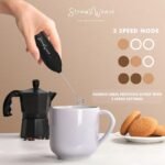 Coffee Frother Electric with Double Whisk - Image 4