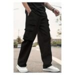 Lymio Men's Regular Fit Low Rise Cargo || Cotton Cargo Pants ||(Cargo-38-41)