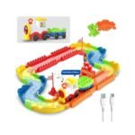 Mirana Block Rider Toy Train Set with Colorful & Multiple