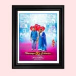 Mosaic Back Drop Couple Frame