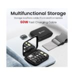 Portronics Snapcase 60W Multifunctional Fast Charging Data Cable Kit - Image 2