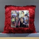 Square Fur Cushion